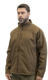 Куртка "RIDGE" Тритон (SoftShell/коричневый)