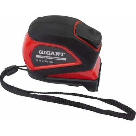 Рулетка Gigant Professional с автостопом 5м 25мм GPGW-08