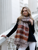 Шаль Куллу (серый)