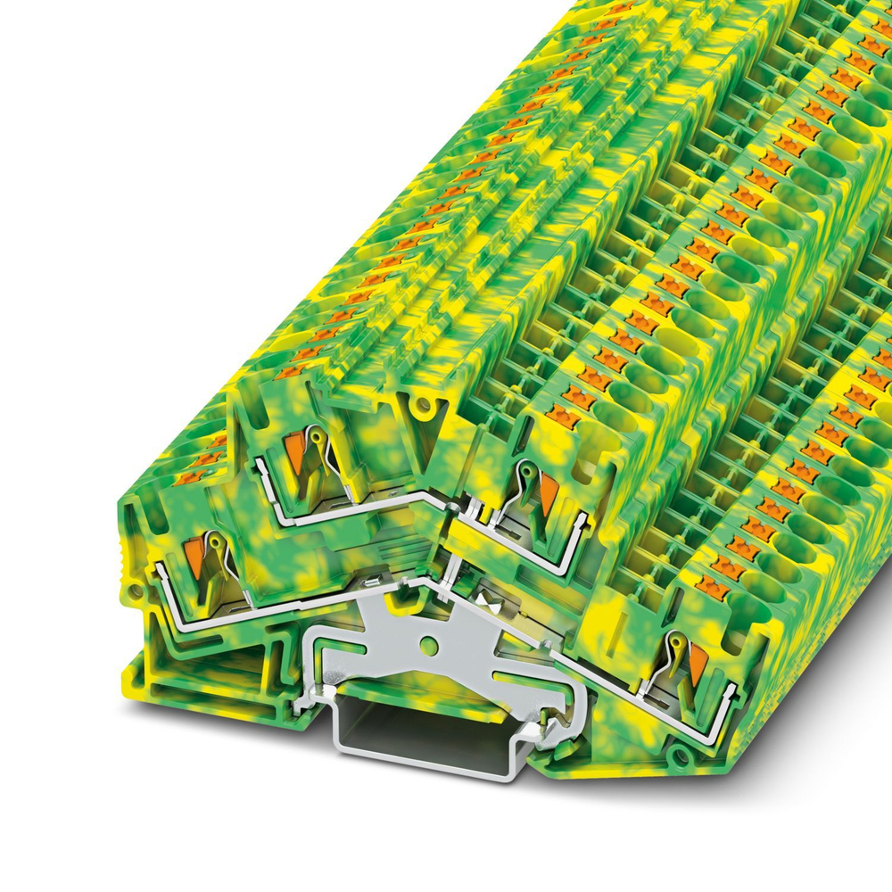 3211841 - PTTBS 4-PE - Двухъярусная заземляющая клемма