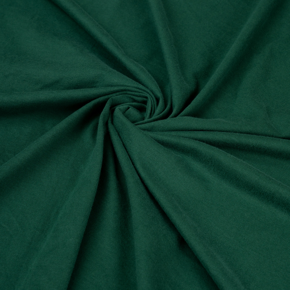 Кулирная гладь карбон, 100% хлопок, 170 гр/м2, т.зелёный (11428)