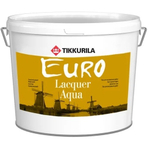 TIKKURILA EURO аква-лак 2,7 л п/глянец Lacquer aqua