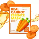Маска тканевая с экстрактом моркови FarmStay Real carrot essence mask