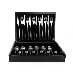 Набор столовых приборов на 6 персон 24 предмета Cutipol Icon matte в подарочной упаковке