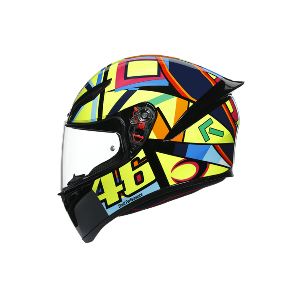 AGV K-1 SOLELUNA 2017 Multi PLK Yellow/black