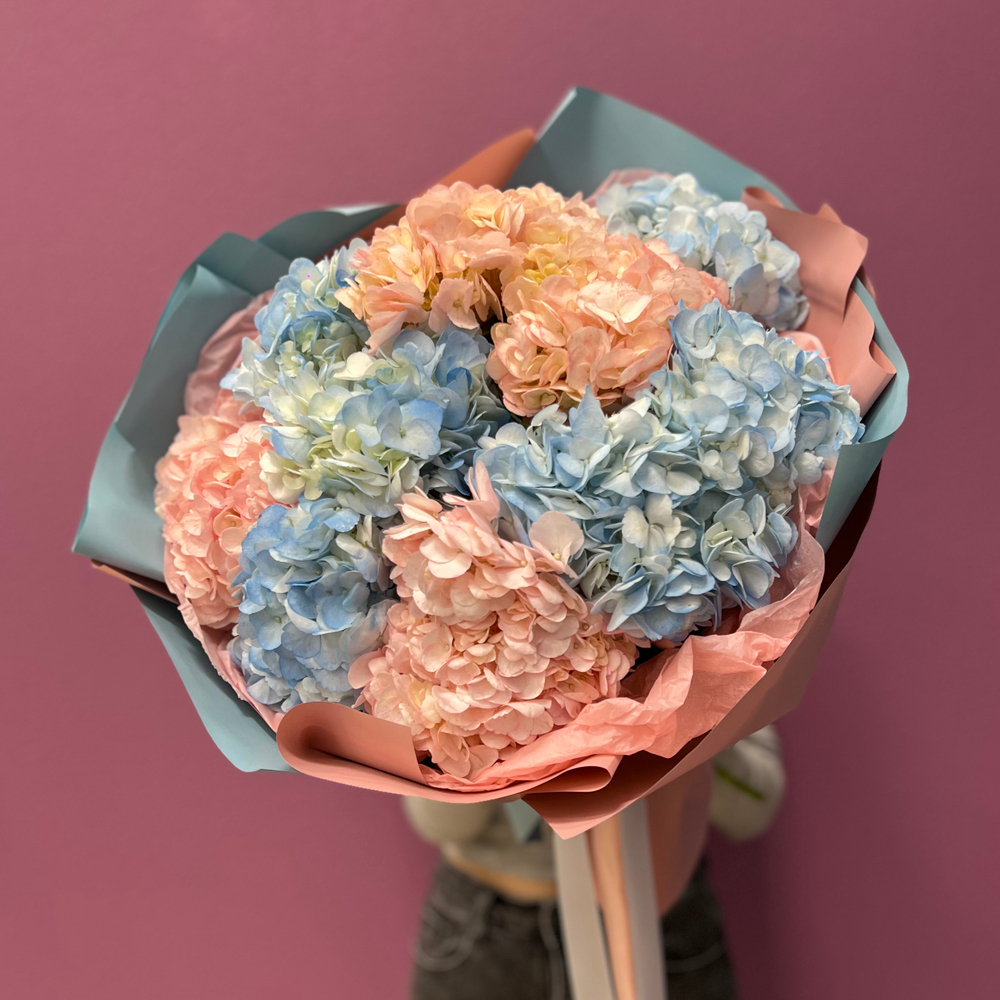 Букет из гортензий #28