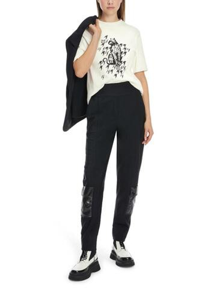 Marc Cain Футболка расшитая бисером