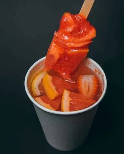 Фотография Чай *Апельсин с лемонграссом и клубникой* замороженный / 50 гр купить в магазине Афлора