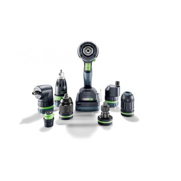Аккумуляторная ударная дрель-шуруповёрт Festool QUADRIVE TPC 18/4 5,2/4,0 I-Plus QUADRIVE