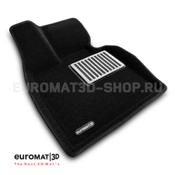 Коврики салона для BMW X5 (E70)/X6 (E71) (2008-2014) Euromat 3D Lux черные. Арт. EM3D-001212