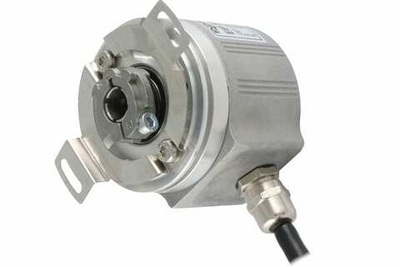 INNOCONT Инкрементальный энкодер d=58мм, полый вал 10мм, 1000 имп/об, 5…30vdc, выход ttl/htl с инверсией, ip5 EIP 58HO 10630V1000-R2