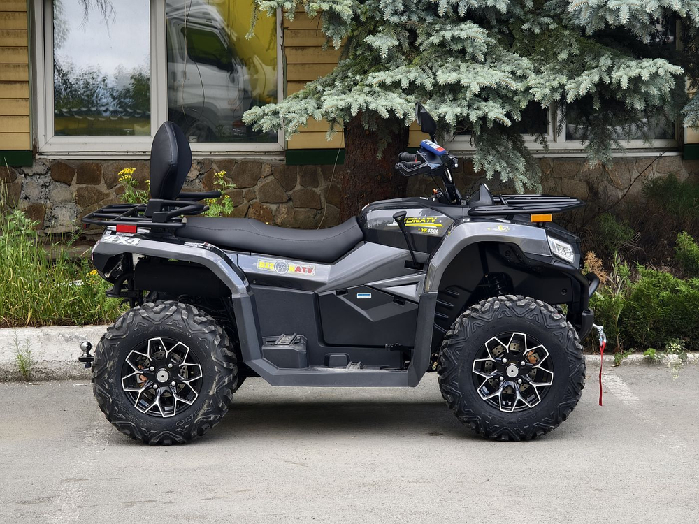 Квадрицикл Bizon YK450A (ПТС) (Серый)