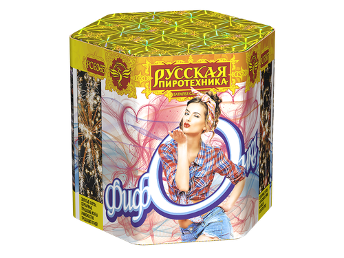 Фифочки 0,8" х 19 залпов,  1/18, шт