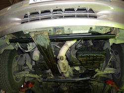 Защита картера и КПП Sheriff для Nissan Quest I (V40) 1993-1998 арт.15.0208
