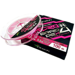 Шнур Intech Micron Braid PE X4 150м 0.104мм 4.54кг Pink #0.4 1шт 10lb