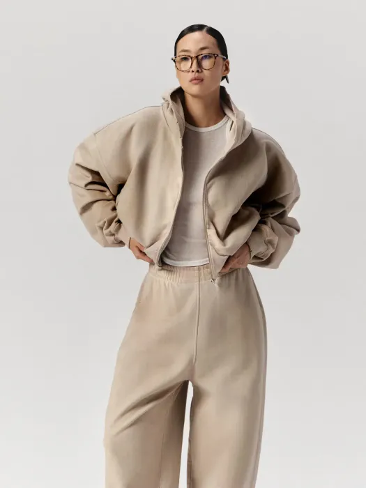 zip худи, песок