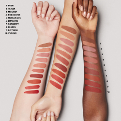 MAC Cosmetics Locked Kiss Ink 24HR Lipcolour - Долговременная матовая помадка в жидкой форме оттенок Mischief, 4 ml