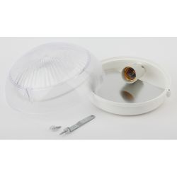 Светильник ЭРА НБП 06-60-011 Сириус антивандальный IP54 E27 max 60Вт D220 круг призма | Светильники ЖКХ IP54