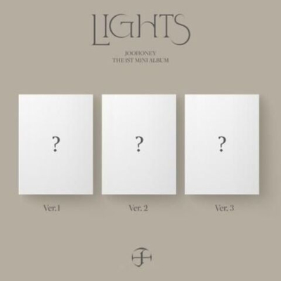 Альбом JOOHONEY - LIGHTS 1st Mini Album 3 Version SET