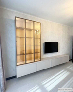 Тумба под TV со шкафом-витриной