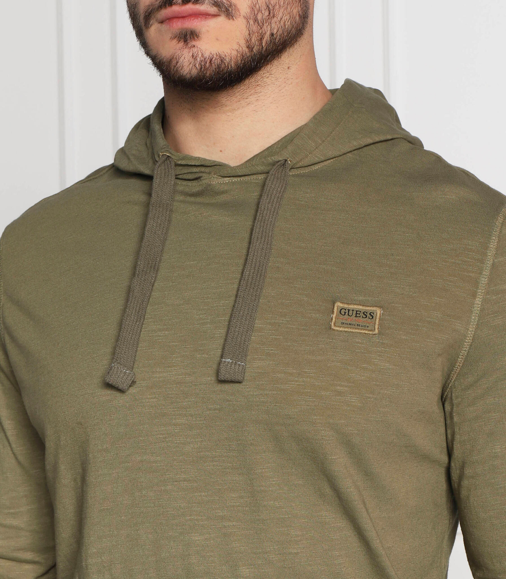 Худи GUESS - зеленый(M3RP21 KBL31)