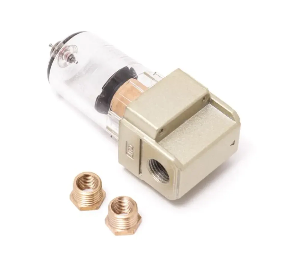 Фильтр для пневмосистем мини 1/8''(10 bar, пропускная способность: 200 л/мин, температура воздуха: 5°-60°С, 5мк) Partner PA-AF2000-01