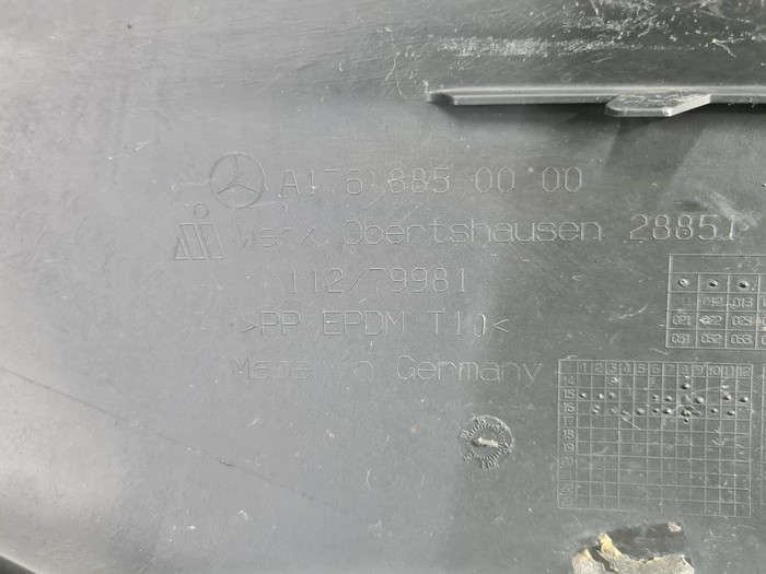 Бампер задний Mercedes A W176 (2015-2018)