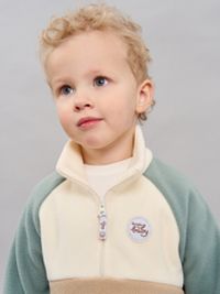 Костюм флисовый Колор блок "Полынь" 0+