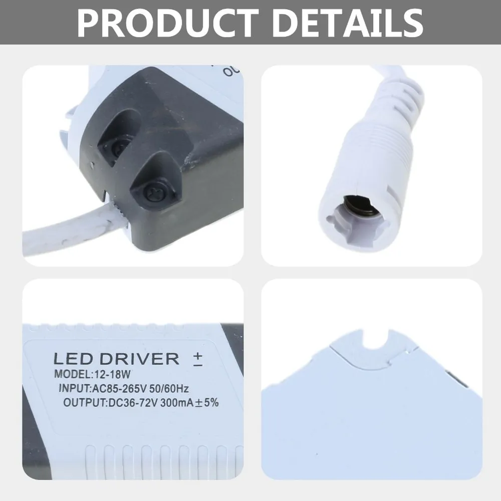 Аксессуары для питания,LED драйвер постоянного тока 12-18W AC85-265V не диммируемый