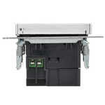 BRITE Розетка USB A+C 18Вт РЮ11-1-БрГН металл хром/никель IEK