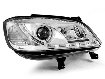 Передние фары daylight chrome для Opel Zafira A