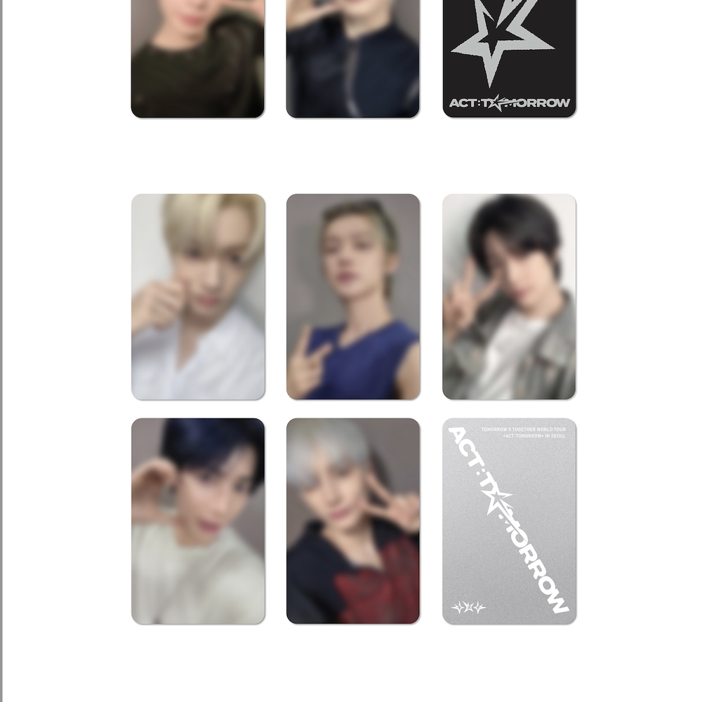 Набор TXT - TOMORROW X TOGETHER WORLD TOUR "ACT : TOMORROW IN SEOUL"