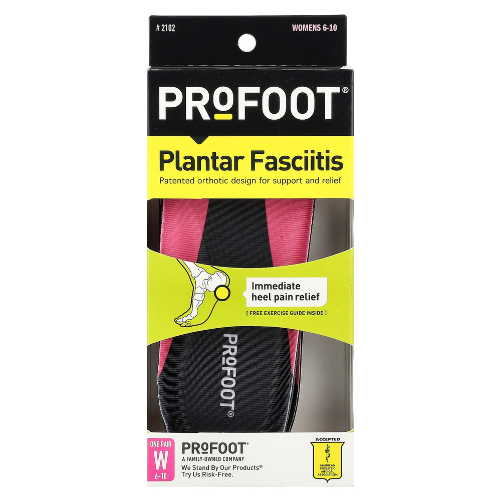 Profoot, подошвенный фасциит, для женщин 6–10 лет, 1 пара