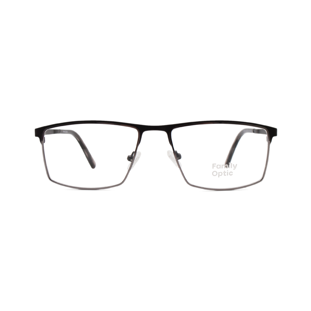 Оправа прямоугольная Family Optic MM4031 C3 серебряная с черным