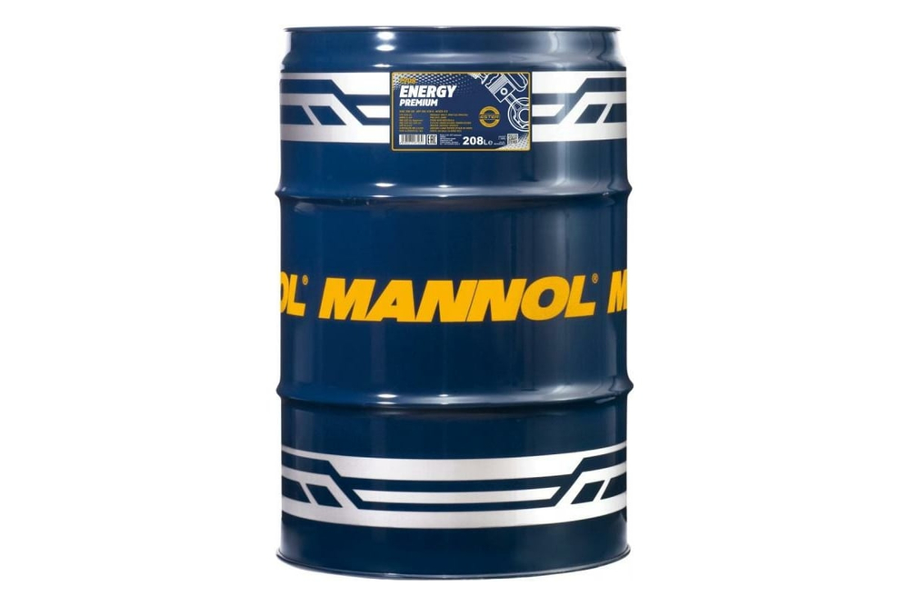 Синтетическое моторное масло MANNOL Energy Premium SAE 5W30 API SN, 208л
