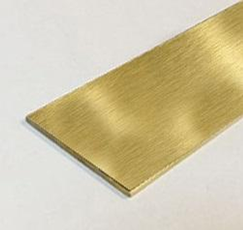 Полоса латунная 20х1,5 мм  2200 мм