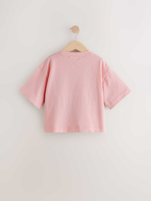 Футболка для девочки Next AH9-928, Розовый
