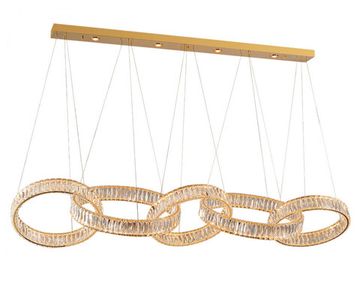 Подвесная люстра 176W 3100K 8245/S gold NEW золото CRYSTAL Newport