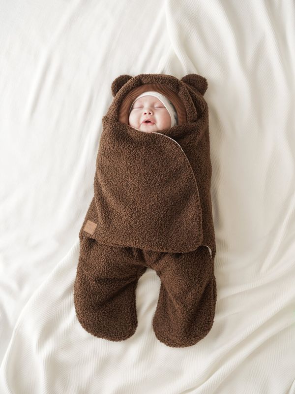 Конверт-звездочка меховой 