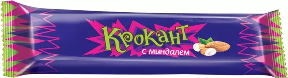 Шоколадный батончик Крокант, КДВ, 28 гр
