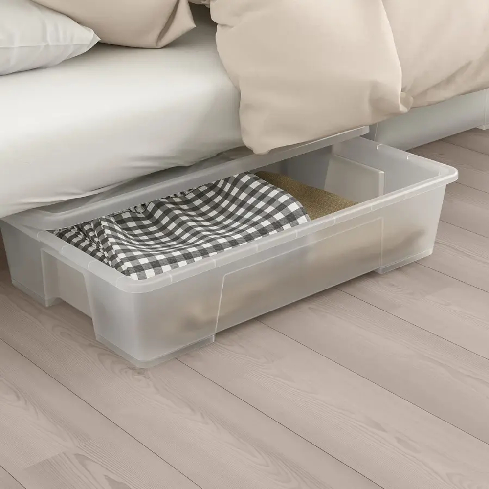 3-местный диван-кровать - IKEA NYHAMN, 90x97x200см, серый, НИХАМН ИКЕА