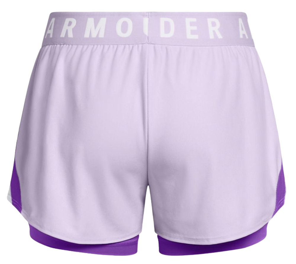 Женские Шорты теннисные Under Armour Play Up 2in1 - Фиолетовый