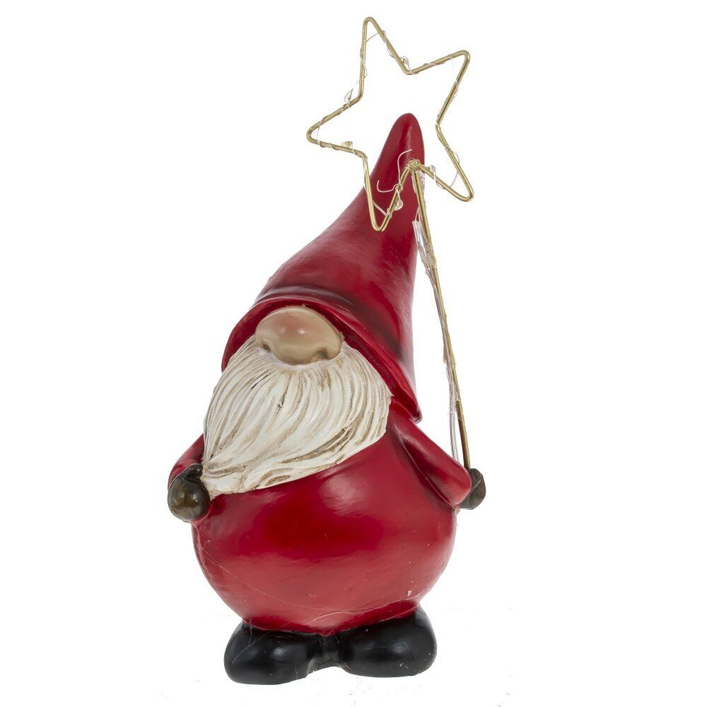 GAEM Фигурка декоративная "Гном" (подсветка) L10 W8 H25 см, 2в.