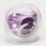 7454837 Соска-пустышка ортодон., силикон, от 0 мес., SIGNATURE NIGHT, в контейнере «Космос»