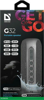 Беспроводная колонка Defender G32 (65232)