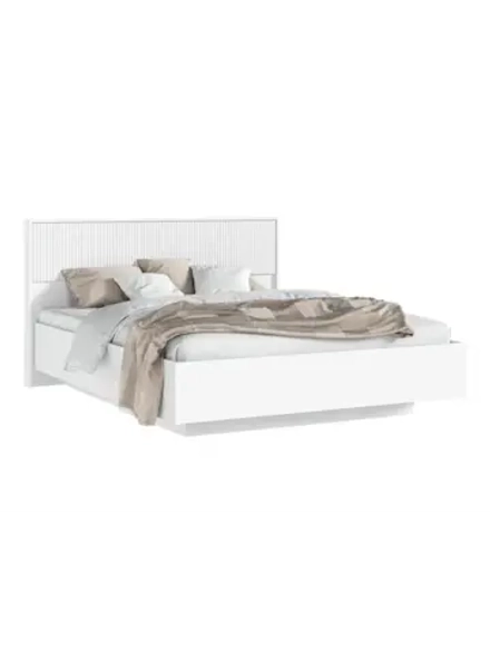 Кровать двухспальная 160х200 Браш Вайт