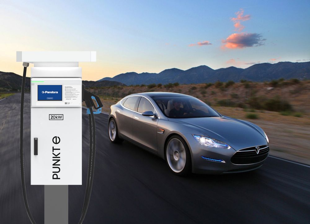 Зарядная станция PUNKT E Pandora Optima 20 CCS2 - CHAdeMO - 5