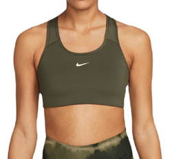 ТОП теннисный Nike Swoosh Bra Pad - rough green/white