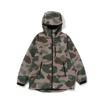 A Bathing Ape Layered Line Camo Shell Куртка