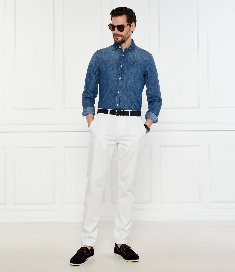 Джинсовая рубашка Hanson3-W Joop! Jeans - голубой(30045969)